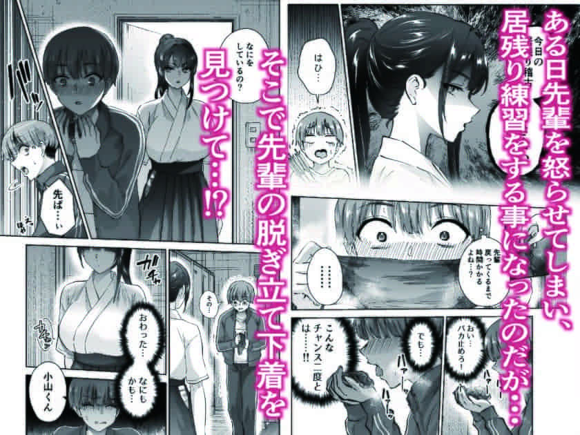 落ち着いた雰囲気の弓道部少女と青春の駆け引きを描いたラブストーリー同人